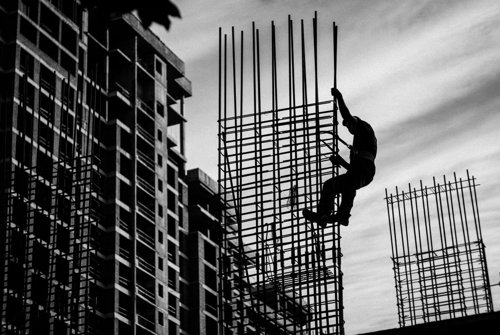 hombres construcción
